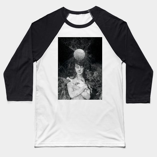 martha_2 Baseball T-Shirt by ToadRider